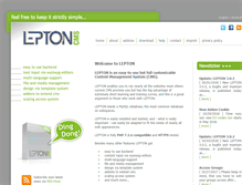 Tablet Screenshot of jquery.lepton-cms.org