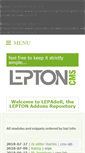 Mobile Screenshot of lepton-cms.com
