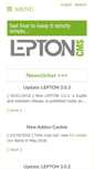 Mobile Screenshot of lepton-cms.org